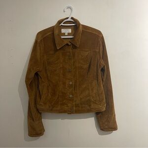 Tan Corduroy Jacket